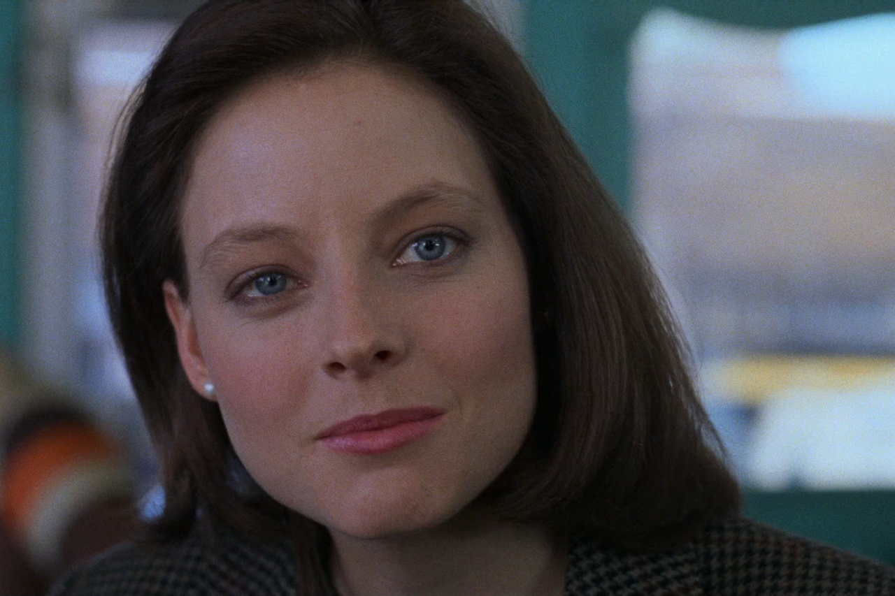 Jodie Foster in Silence of the Lambs