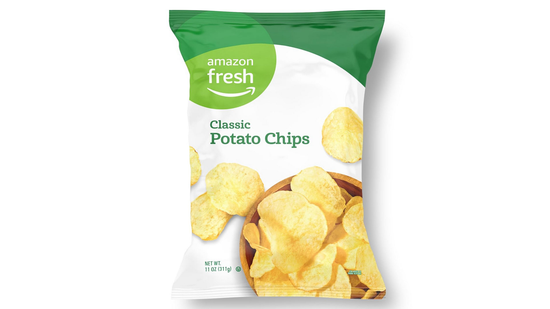 The Amazon Fresh Classic POtato Chips.