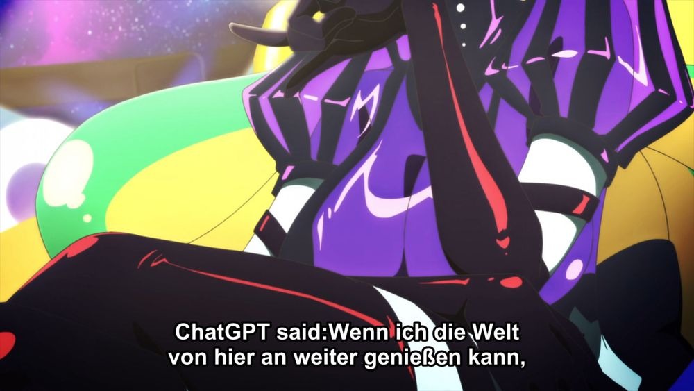 Crunchyroll ChatGPT subtitling for Necronomico and the Cosmic Horror Show anime.