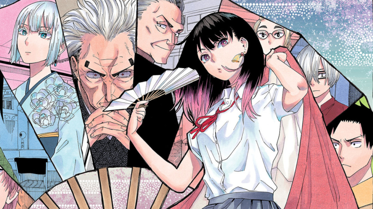 Akane-banashi manga chapter cover page