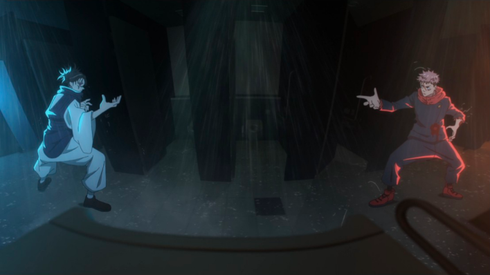 Choso vs Itadori in Jujutsu Kaisen