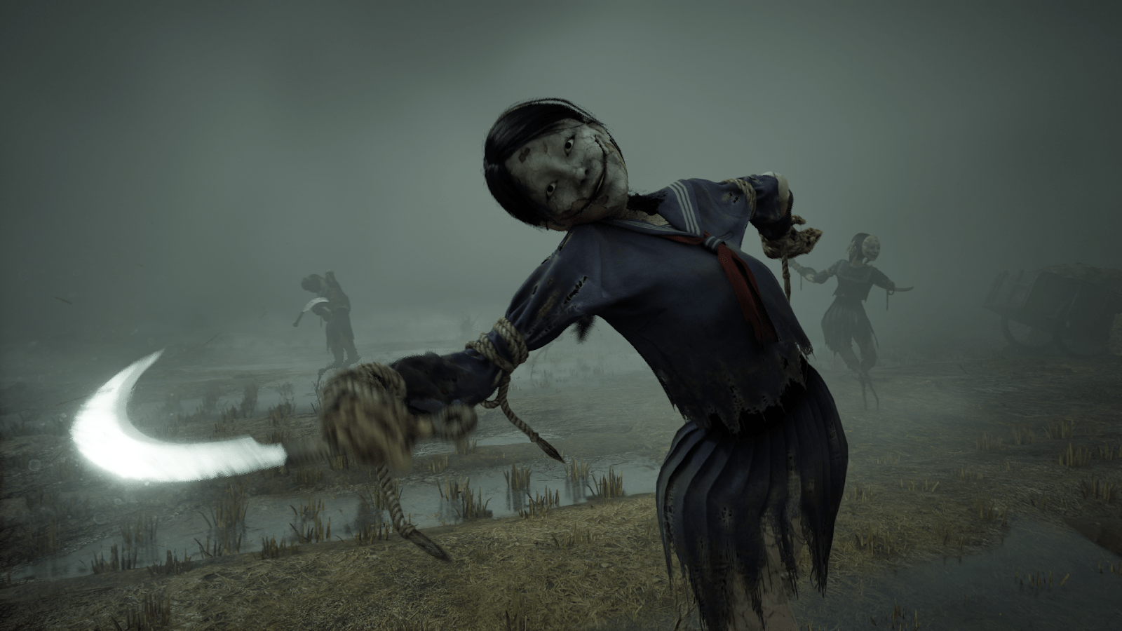 a scarecrow in Silent Hill f